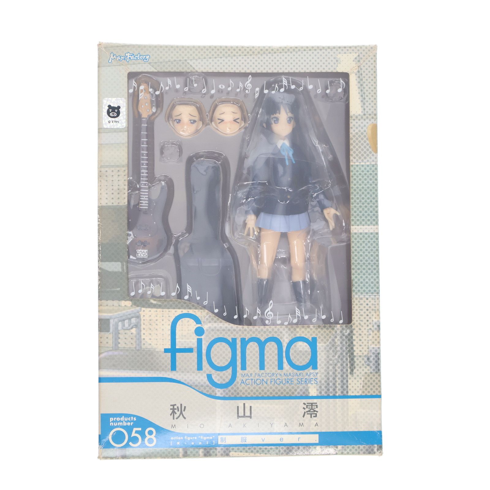 figma(フィグマ) 058 秋山澪(あきやまみお) 制服ver. けいおん! 完成品 可動フィギュア マックスファクトリー - メルカリ