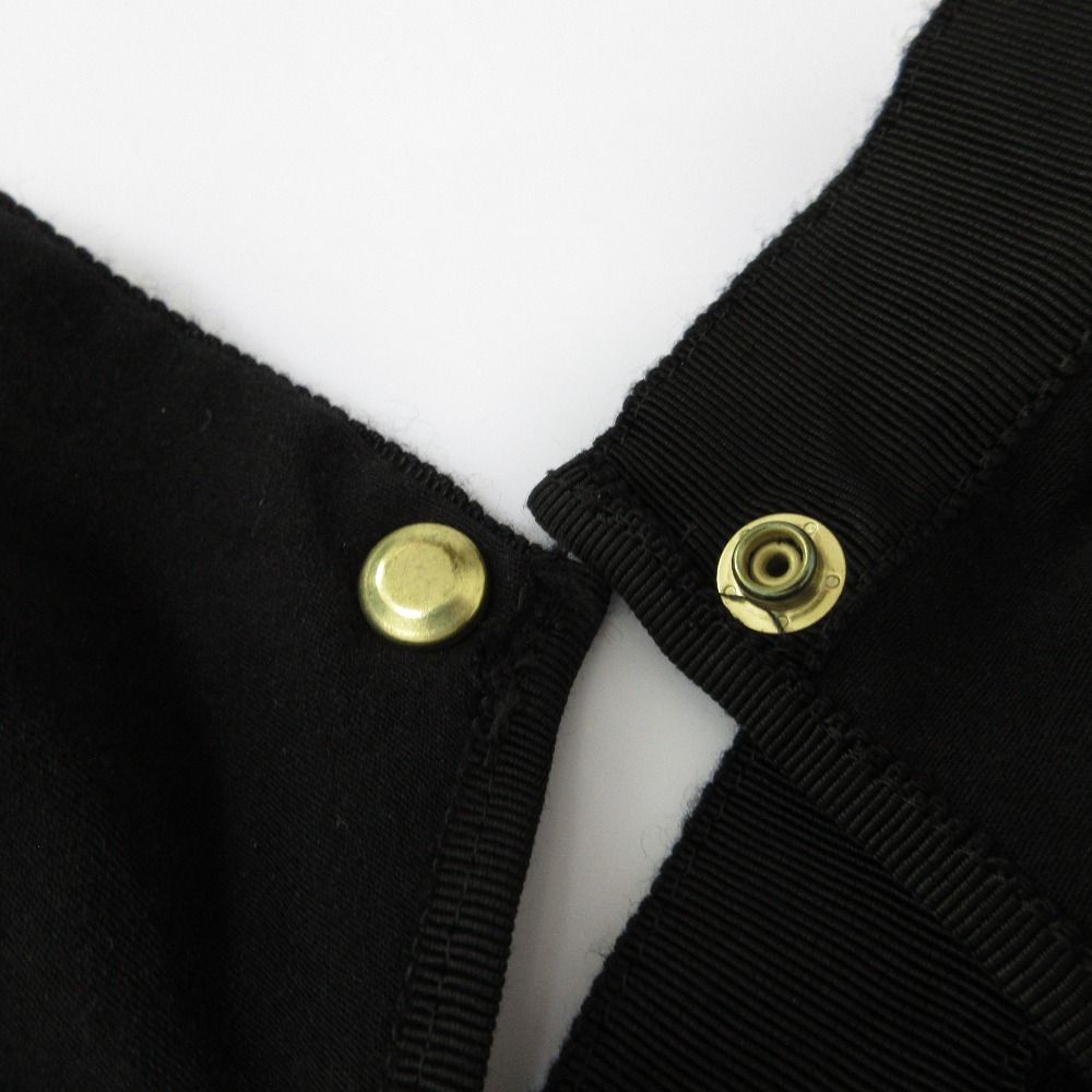 美品 Cruciani クルチアーニ フレンチスリーブ オープンバック  