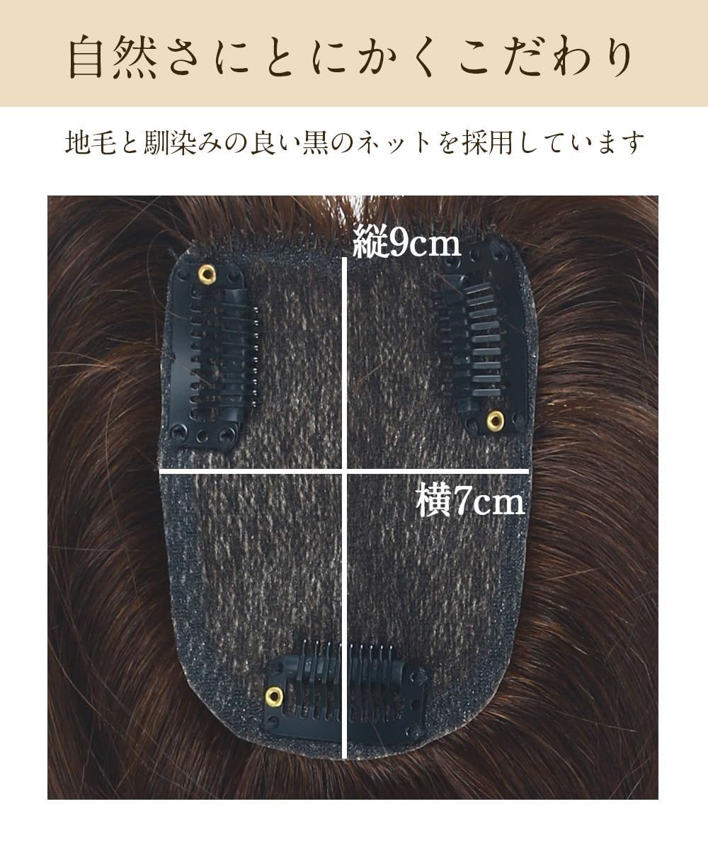 部分ウィッグ
