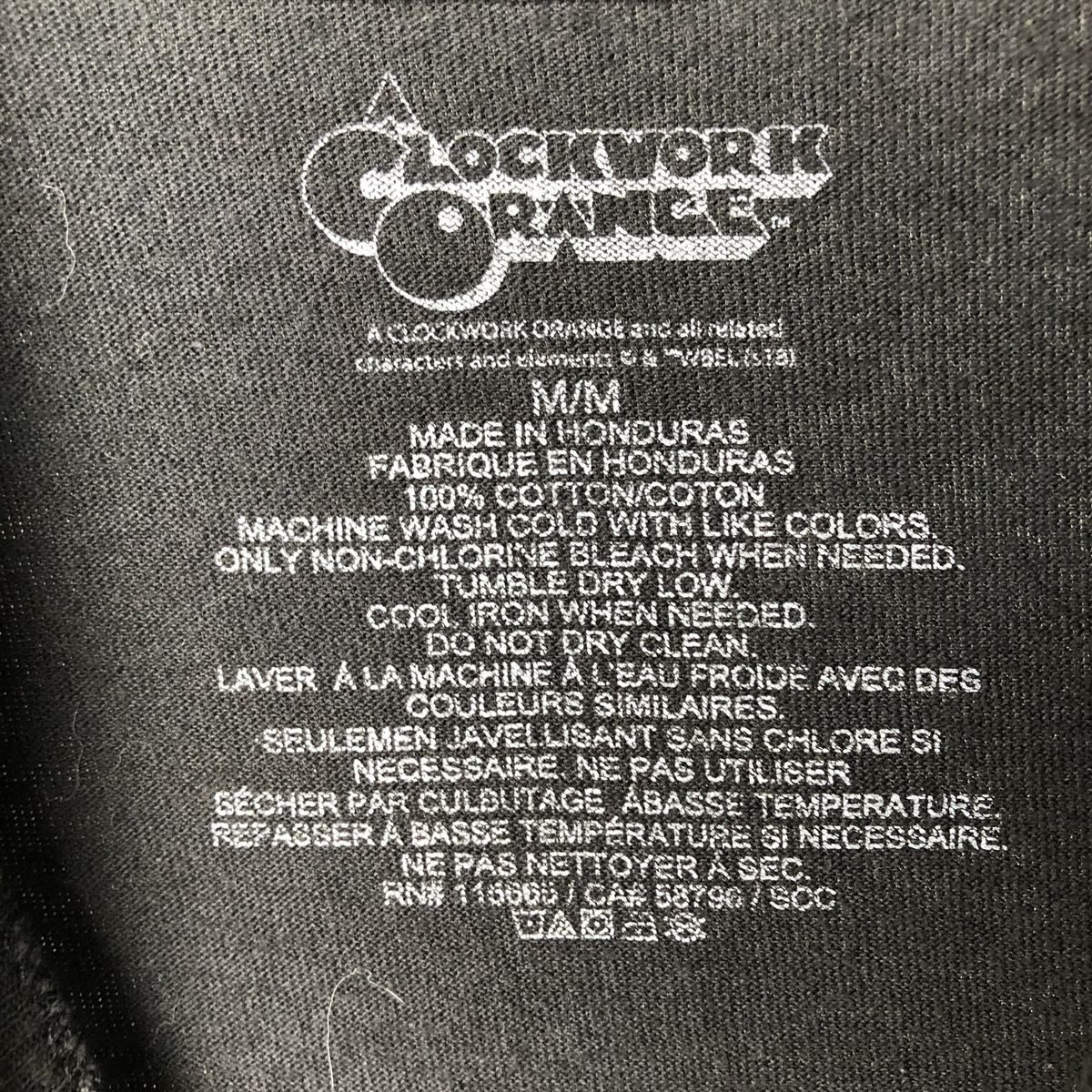 古着 CLOCKWORK ORANGE 時計じかけのオレンジ 映画 ムービーT