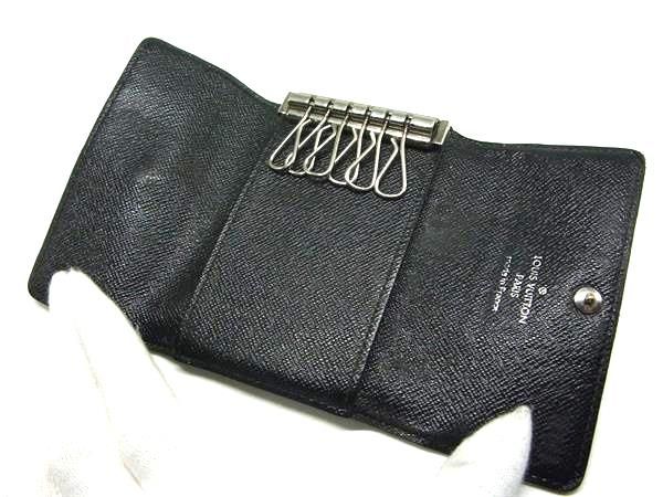 ルイ ヴィトン 【超美品】Louis Vuitton ブラック6連キーケース