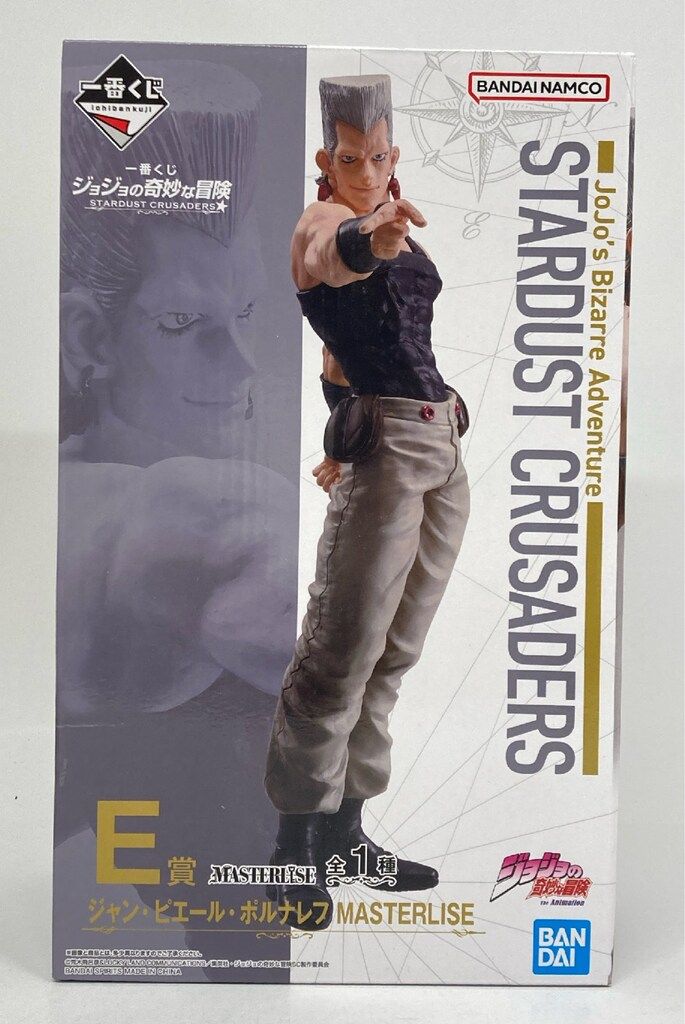 一番くじジョジョ STARDUSTCRUSADERS+ E賞ポルナレフフィギュア た*く様 一番くじ ジョジョの奇妙な冒険 E賞 ホルホース F賞