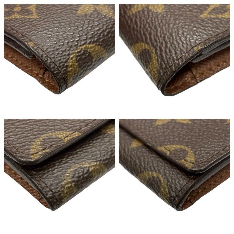 ルイヴィトン カードケース 名刺入れ モノグラム アンヴェロップ ブラウン 茶 LOUIS VUITTON ルイヴィトン 名刺入れ カードケース メンズ