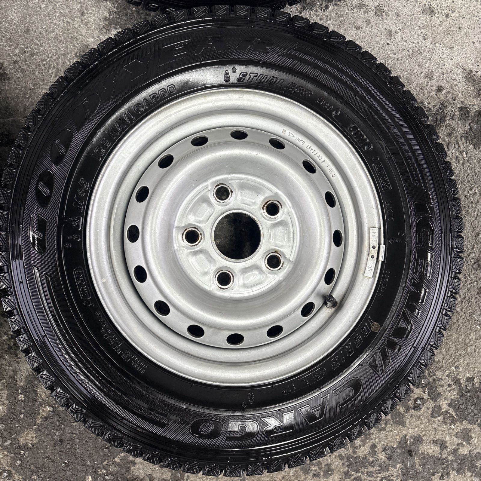 ライトエース 純正ホイールタイヤセット