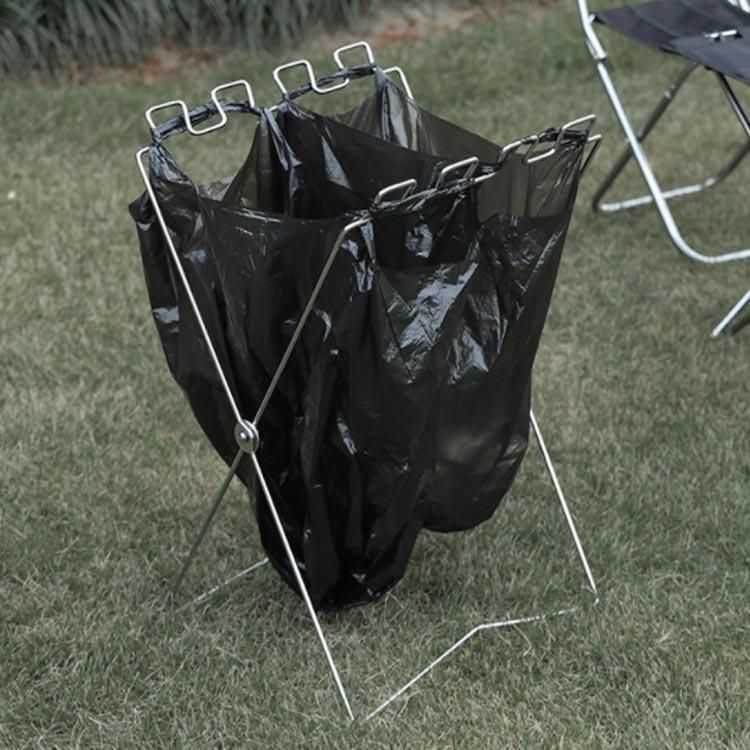 ゴミ箱 折りたたみ ゴミ袋ホルダー ゴミ袋スタンド レジ袋スタンド 簡易ゴミ箱 折り畳み キッチン アウトドア キャンプmay NEXPOTALLINN_EU