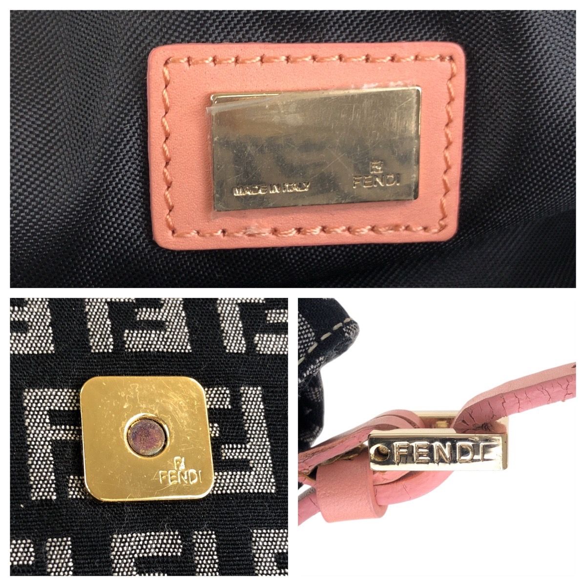 1円スタート FENDI フェンディ FFロゴ 傘 ズッカ ズッキーノ