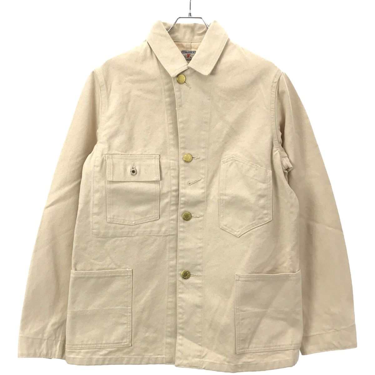FULLCOUNT フルカウント 20SS CANVAS COVERALL JACKET キャンバス 