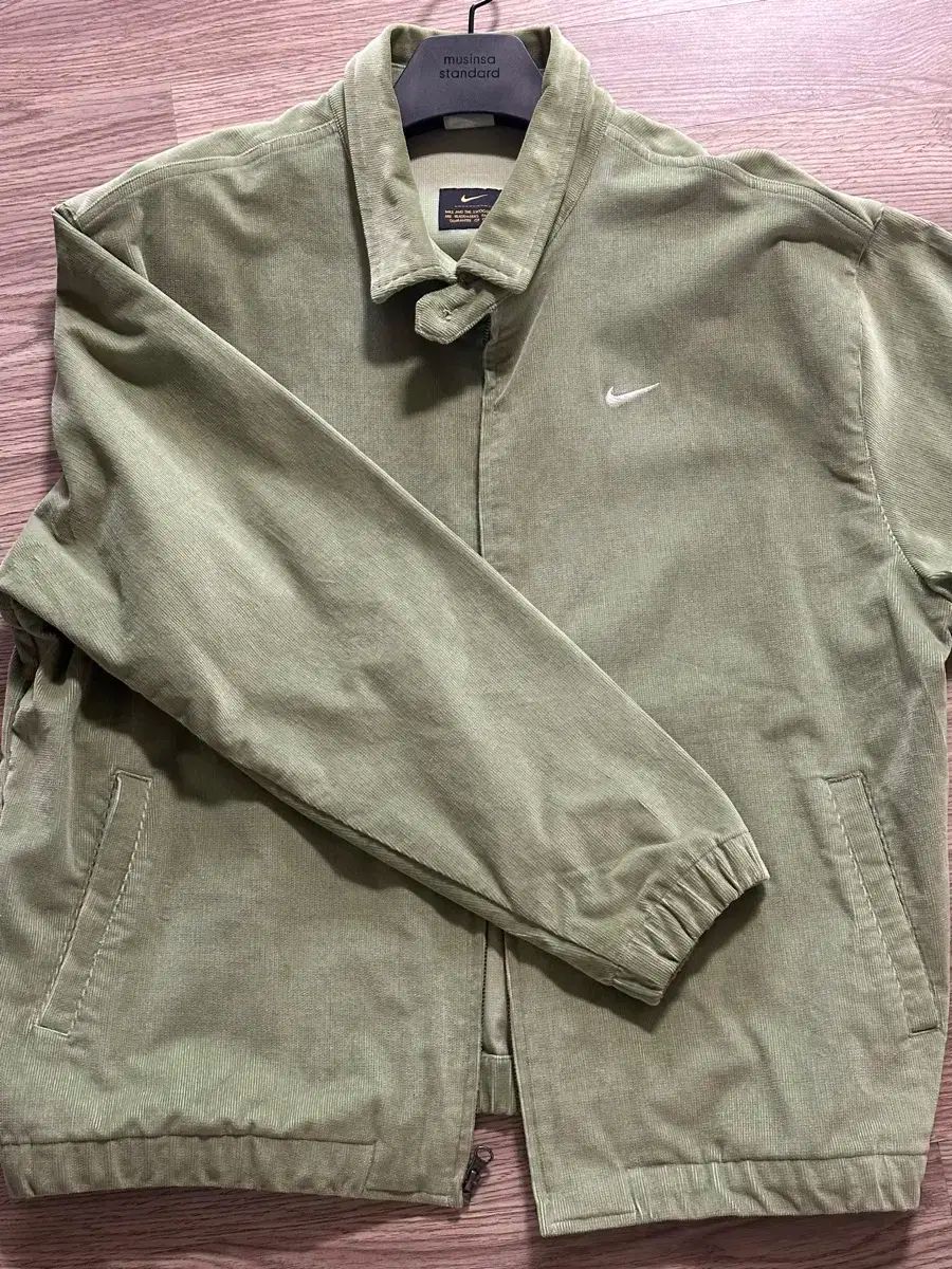 Nike ナイキ 生活 ハリントンジャケット ジャケット オイル 緑 XL