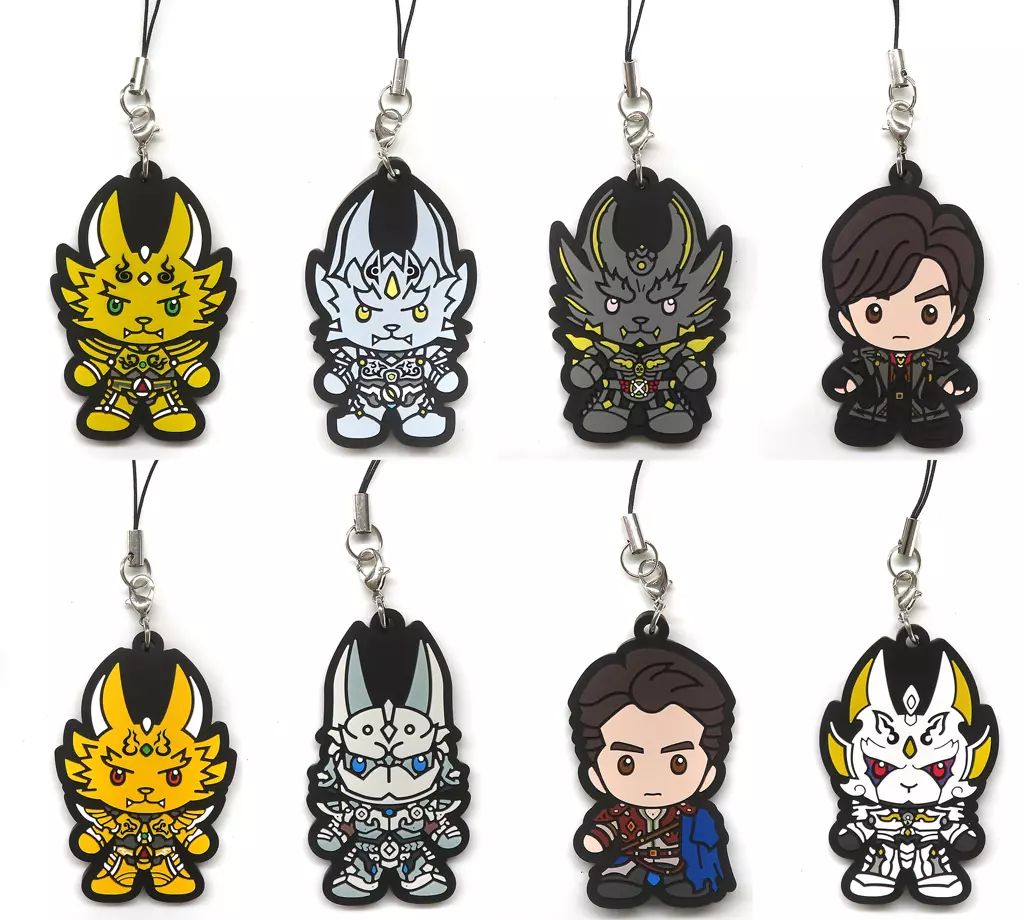 ストラップ 牙狼 ガロ 新品未使用品 中古】ストラップ 全8種セット 「牙狼＜GARO＞ カプセルラバー