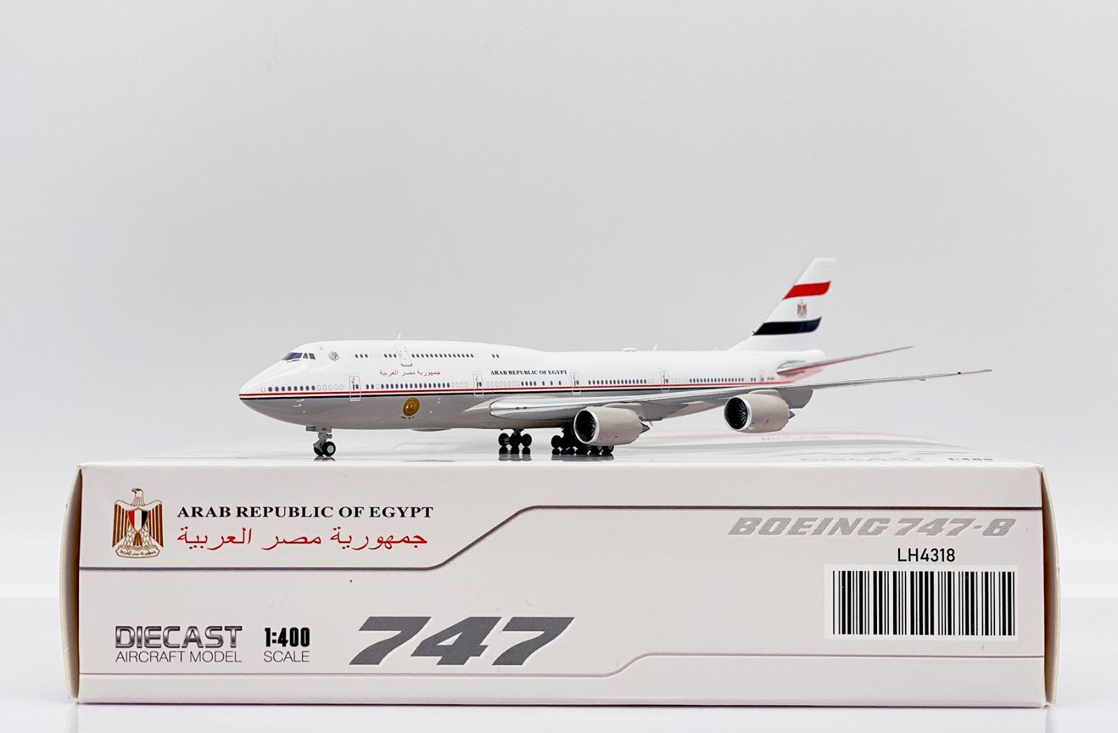 Jcwings エジプト政府 747-8 SU-EGY 1/400 LH4318 - メルカリ