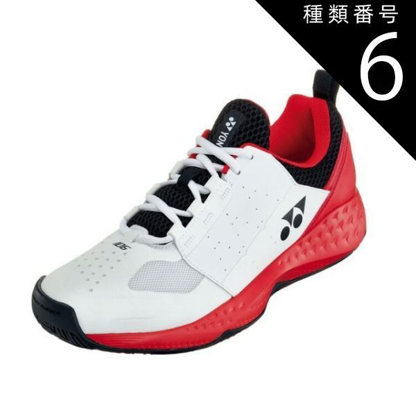 24.5cm  YONEX ヨネックス　テニスシューズ　パワークッション 106　ローカット　3E　クレー・砂入り人工芝コート用　SHT106  114　 7200