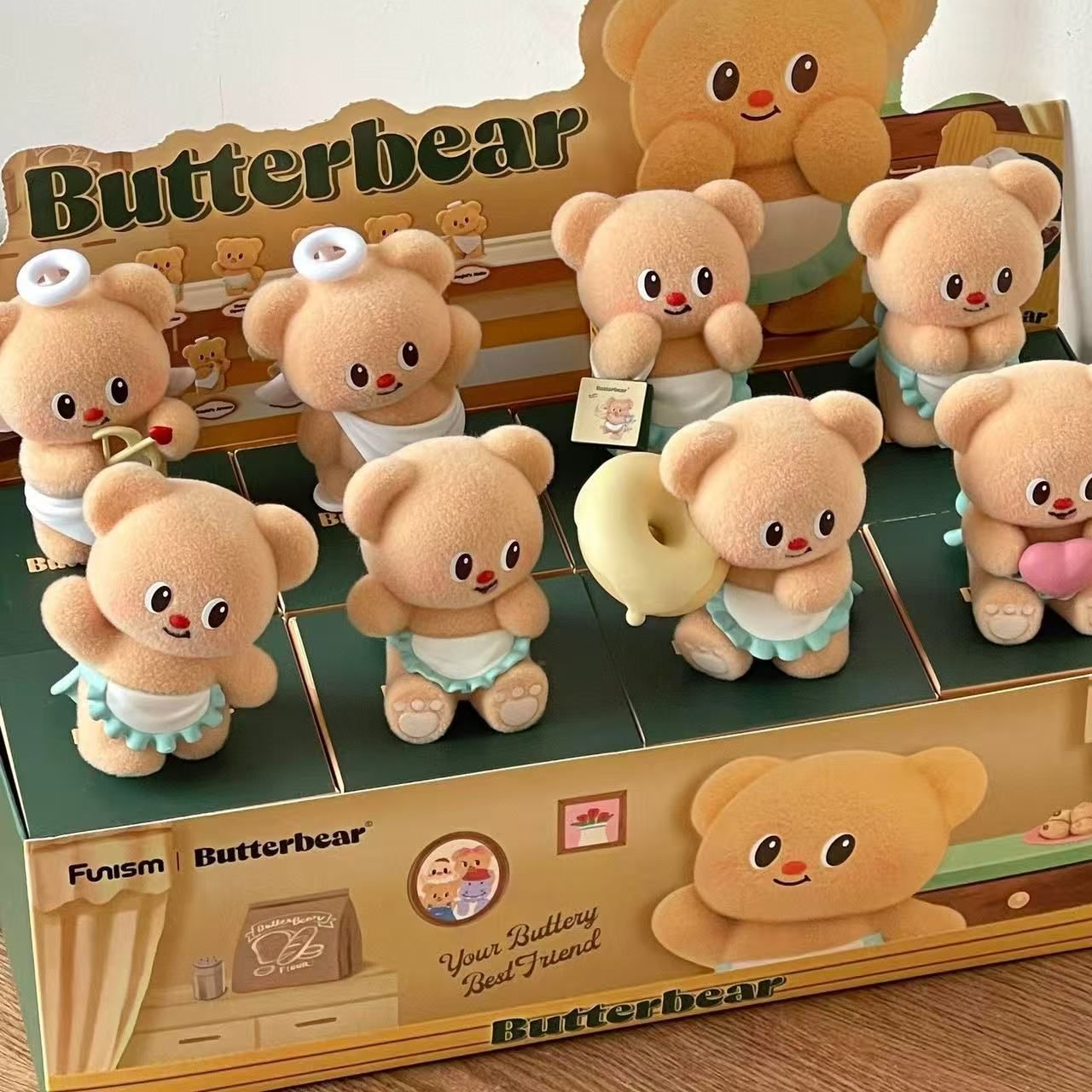 FUNISM「Butterbear：バター熊営業日」 シリーズ ぬいぐるみ
