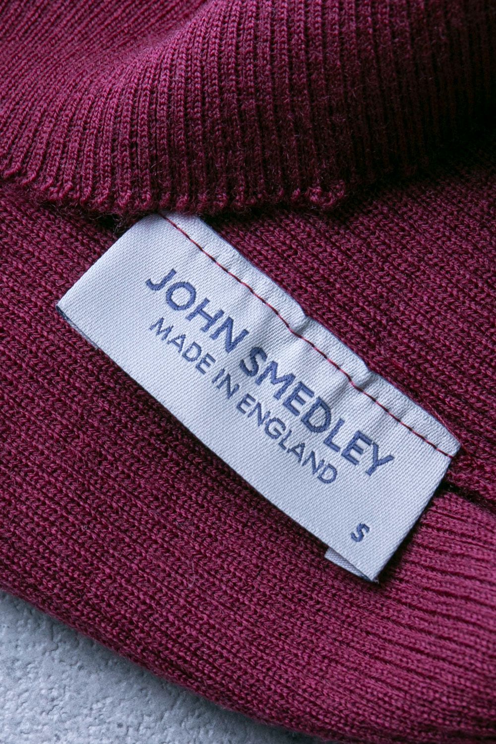 JOHN SMEDLEY ジョン スメドレー リブタートルネックニット|mercari