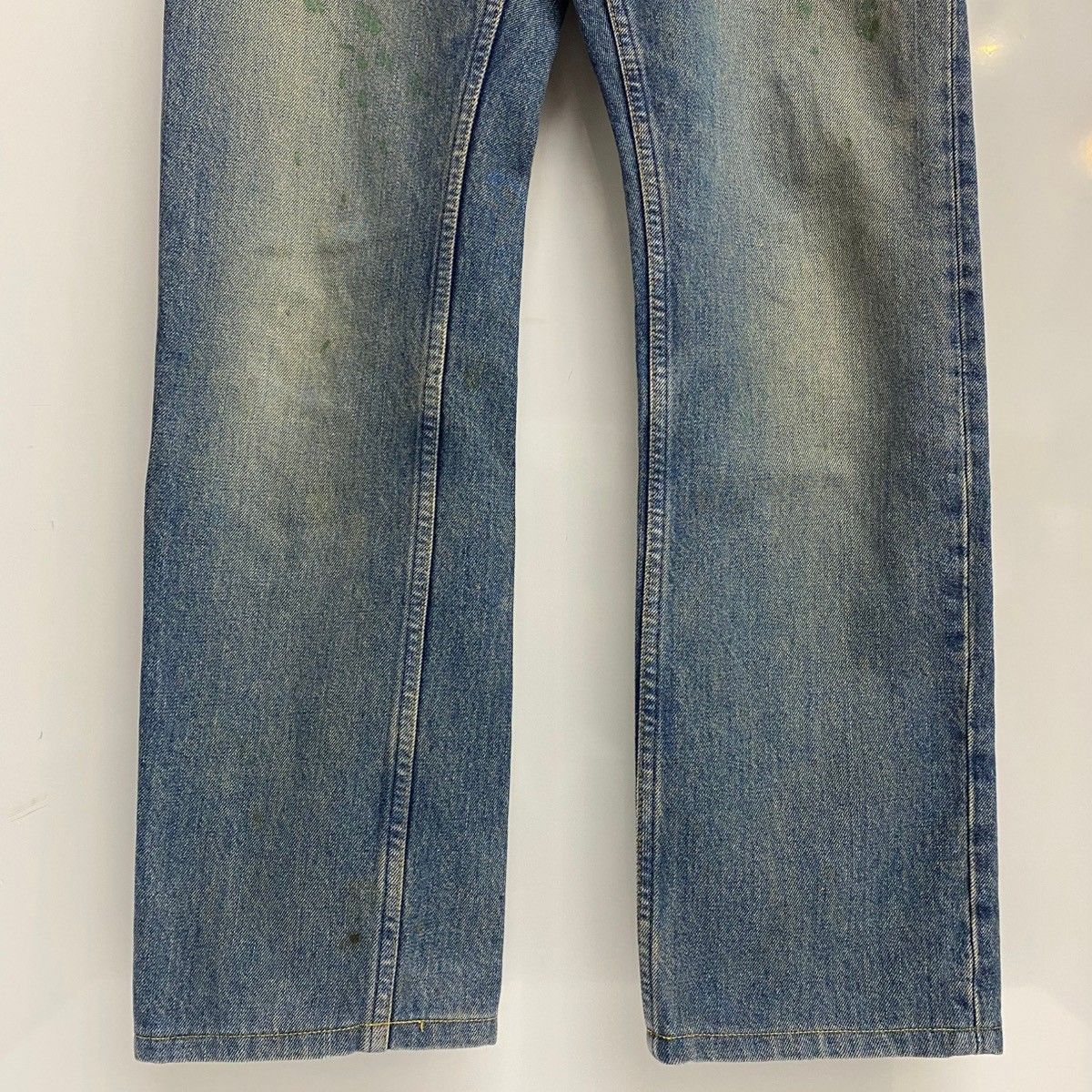 ヘルムートラング ペンキホワイトデニム　実寸W31 helmut lang HELMUT LANG(ヘルムートラング) ペイント加工デニムパンツ