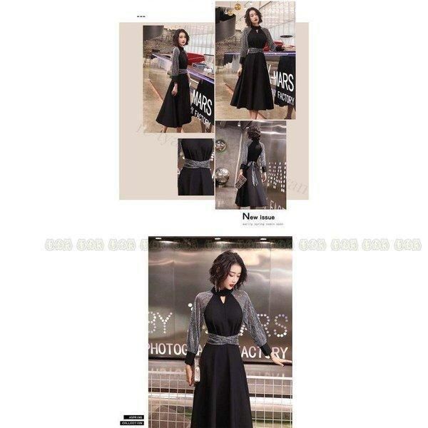 ウエディング パーティードレス ミモレ丈 結婚式 ワンピース 服装 大きいサイズ 大人 上品 女性 20代30代40代フォーマル 成人式 食事会 二次会 披露宴 卒業式黒 MAAHADDERANG_COM