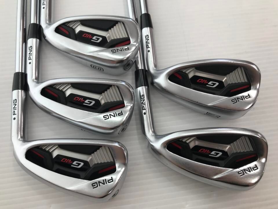 G410 |アイアンセット | S | NSプロ850GH | 中古 | 即納】G410 | S | NSプロ850GH | 中古 | アイアンセット | ピン