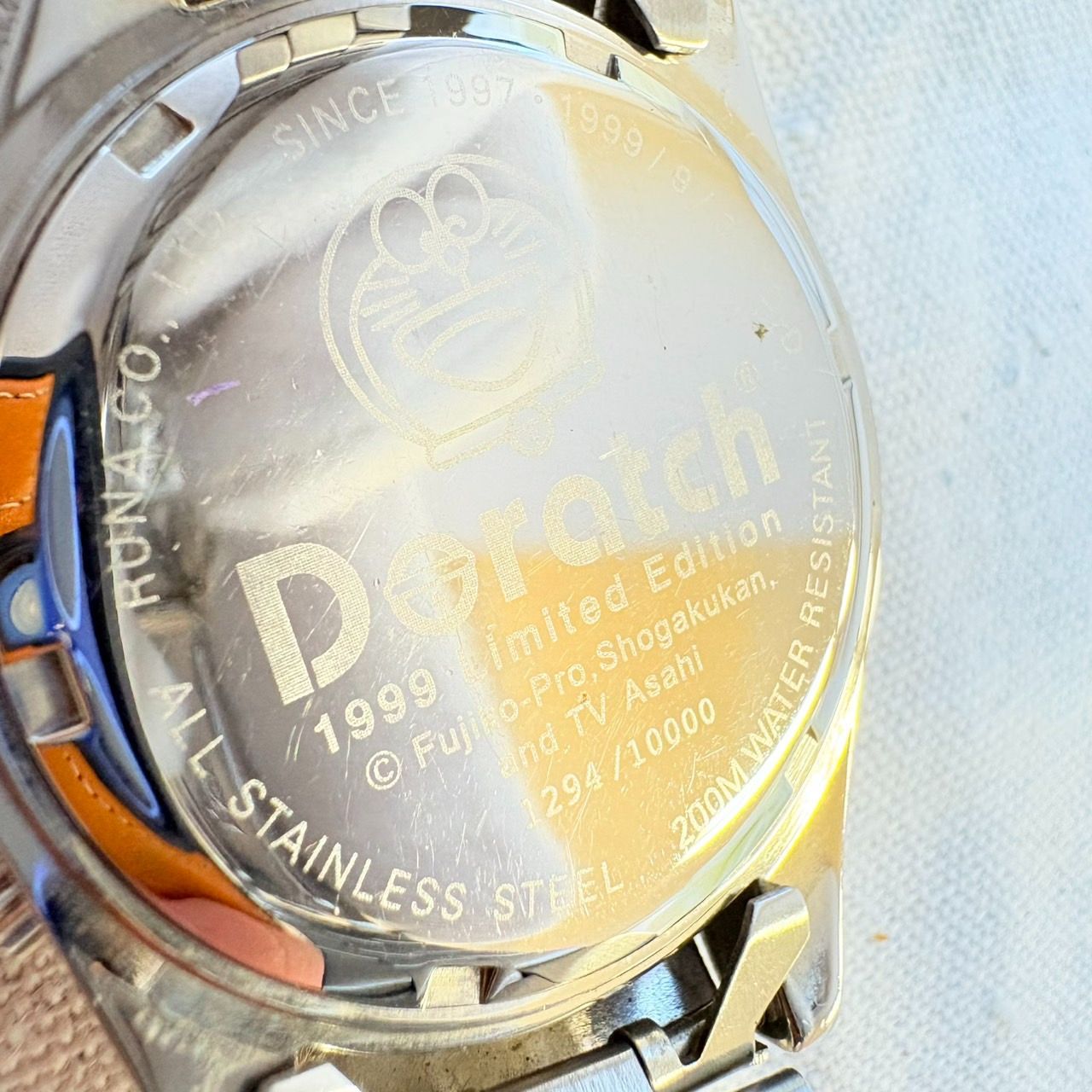 新品電池・稼働】ドラッチ 腕時計 ドラえもん クオーツ メンズ DORATCH 