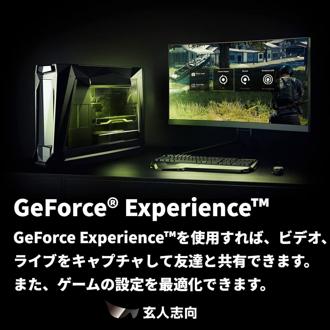 デュアルファン・補助電源ありモデル 4GB GDDR6 GF-GTX1650D6-E4GB/DF2