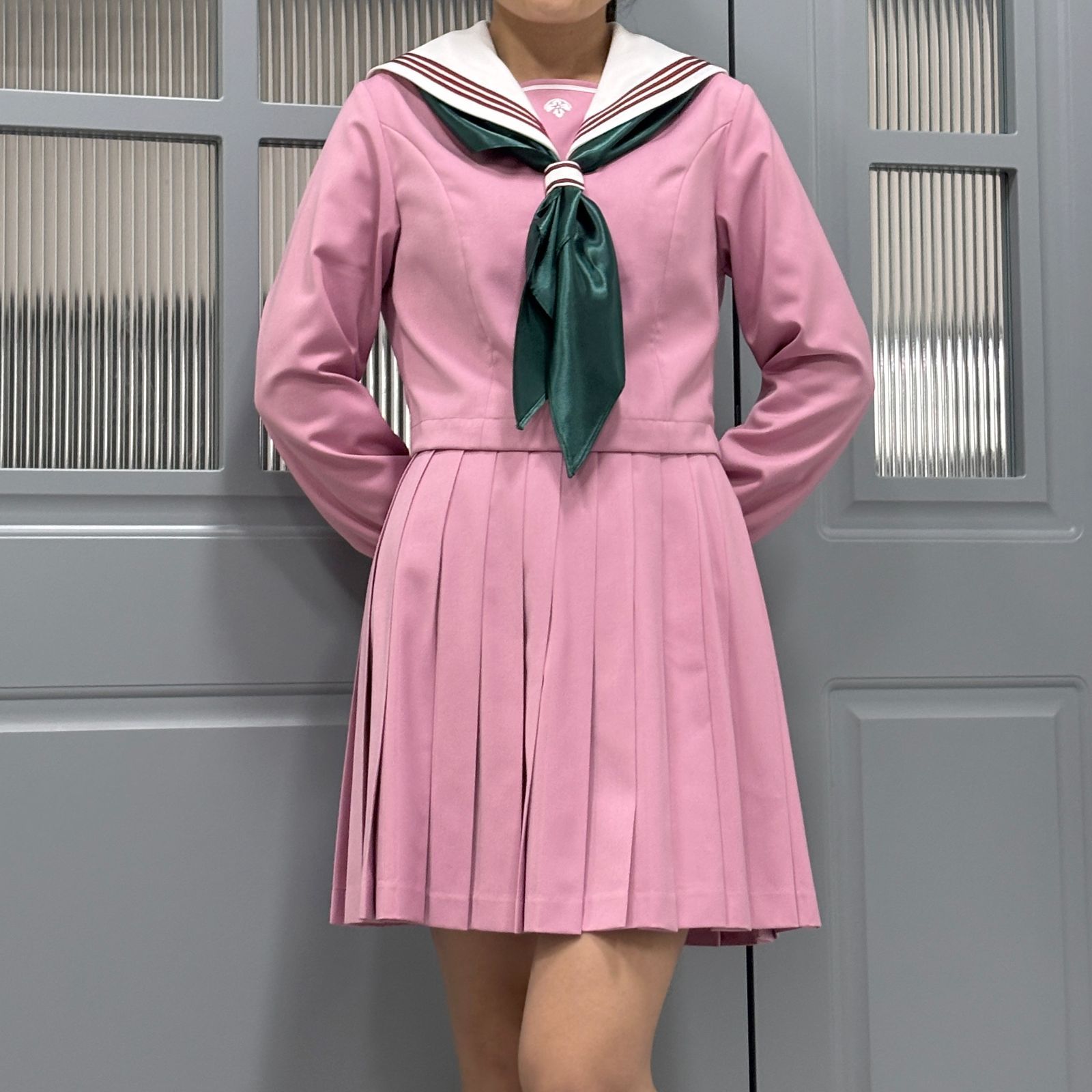 お取寄せ商品 納期ご相談下さい コスプレ衣装 SILENT HILL f サイレントヒル 風 深水雛子 ピンクラビット セーラー服 女子制服 高クオリティ