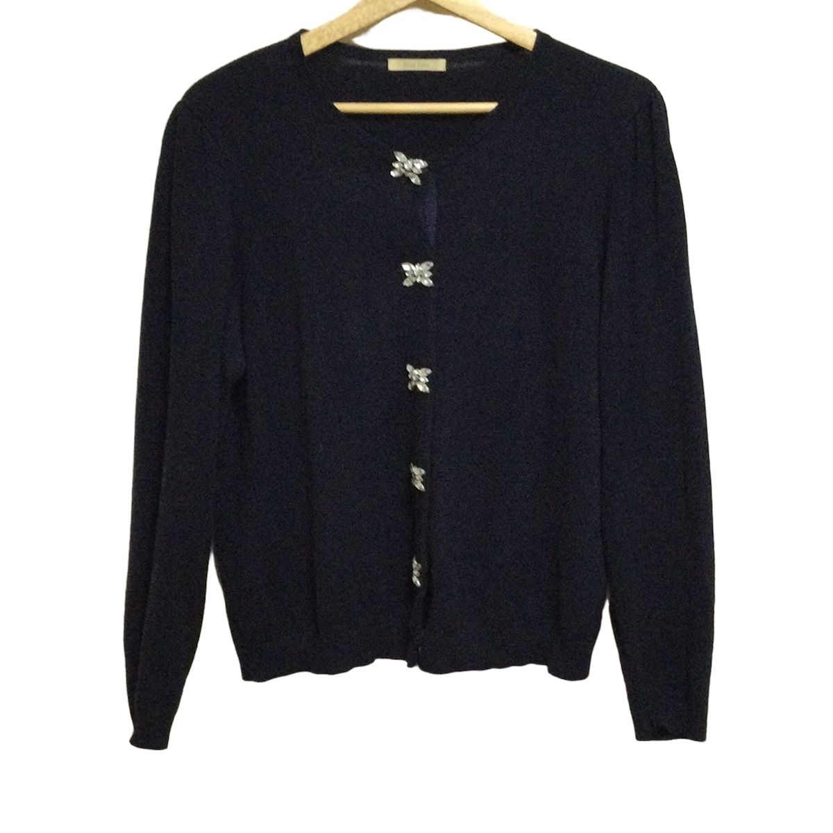 美品　大きいサイズ42 ローズティアラ　ロングカーディガン 110228213640215001?$VS_1500$