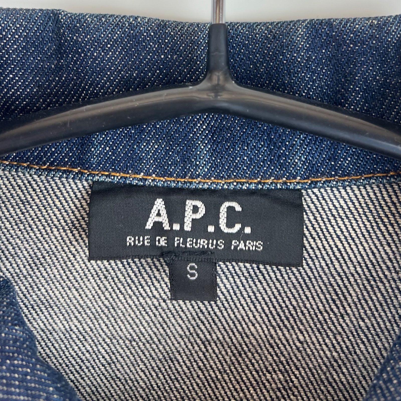 A.P.C 00s JAPAN archive 2nd denim jacket S アーペーセー 濃紺
