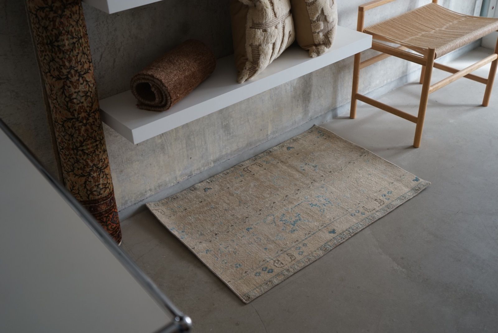 アイボリー 花柄