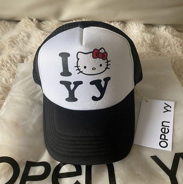新品OPEN YY HELLO KITTY キャップ 大人気 韓国人気 - メルカリ