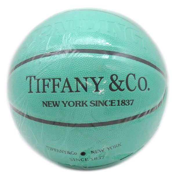 Tiffany & Co. - ティファニー Tiffany & Co バスケットボール 合成皮革 ティファニーブルー Mitchell & Ness Spalding 【中古】 ティファニー Tiffany & Co バスケットボール 合成皮革