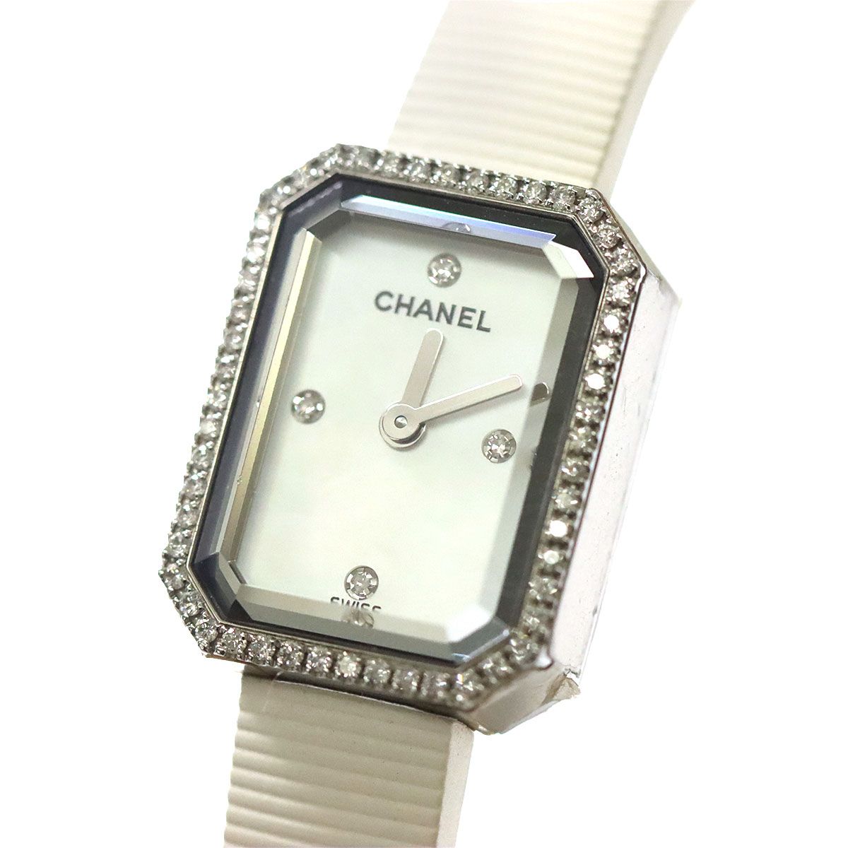 シャネル CHANEL H2132 プルミエール ダイヤベゼル クォーツ ...