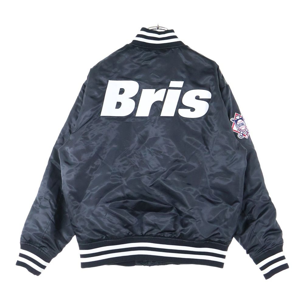 F.C.R.B. エフシーアールビー ×FANATICS MLB TOUR ALLTEAM REVERSIBLE メジャーリーグチームスタジャン ワッペン リバーシブル ブラック MM23-SF-1F12