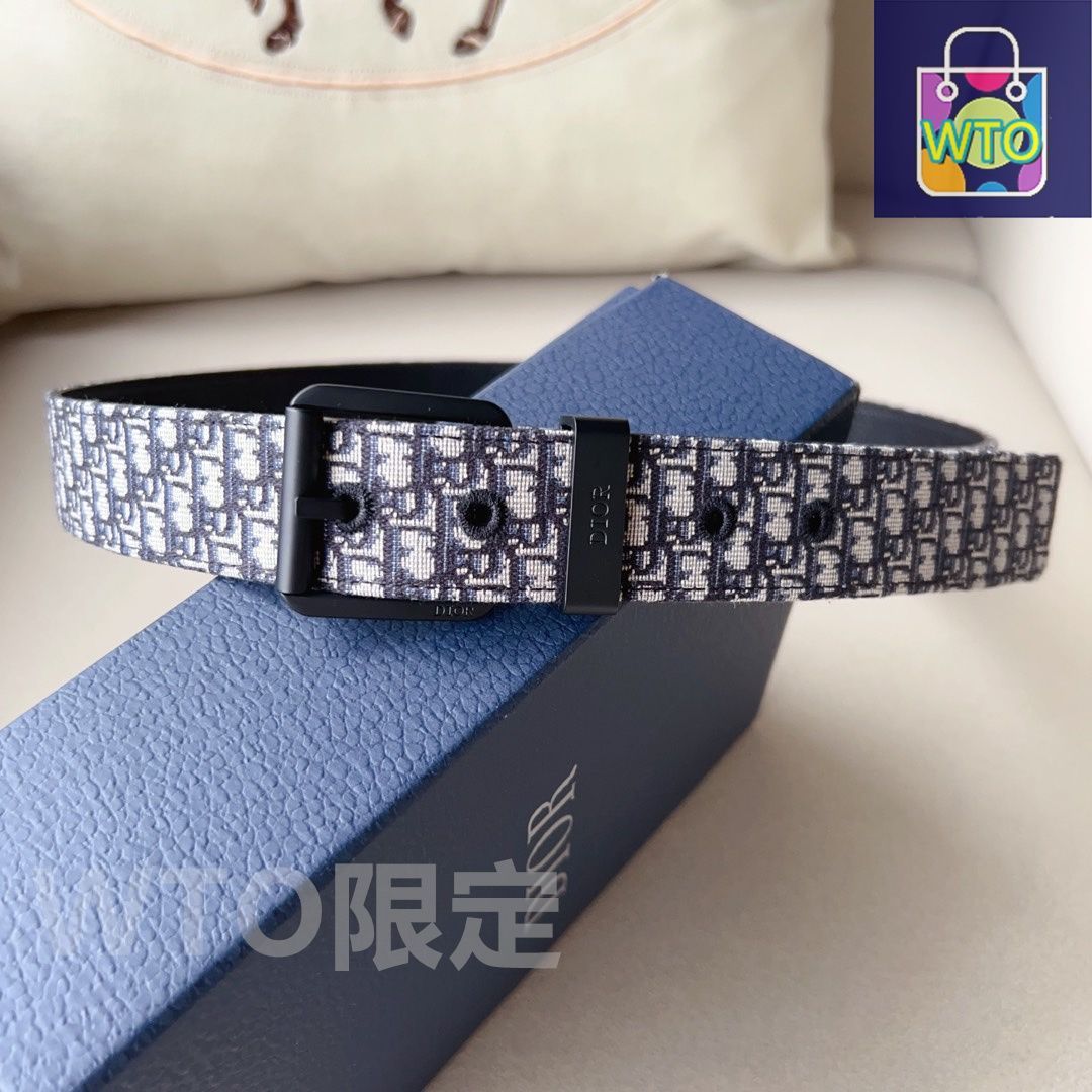 Dior ディオール　ベルト　箱付き DIOR ディオール ファッションベルト03-1 - メルカリ