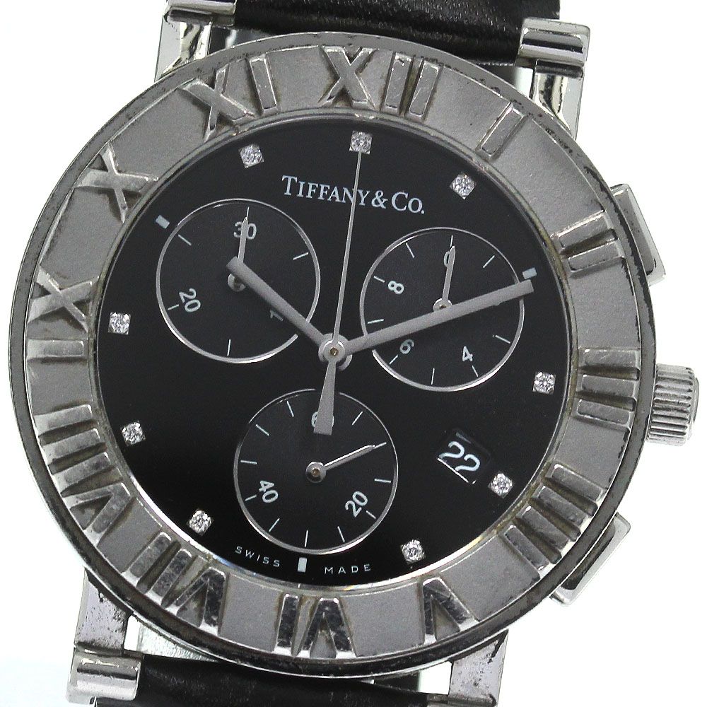 ティファニー TIFFANY&Co. アトラスジェント クロノグラフ デイト