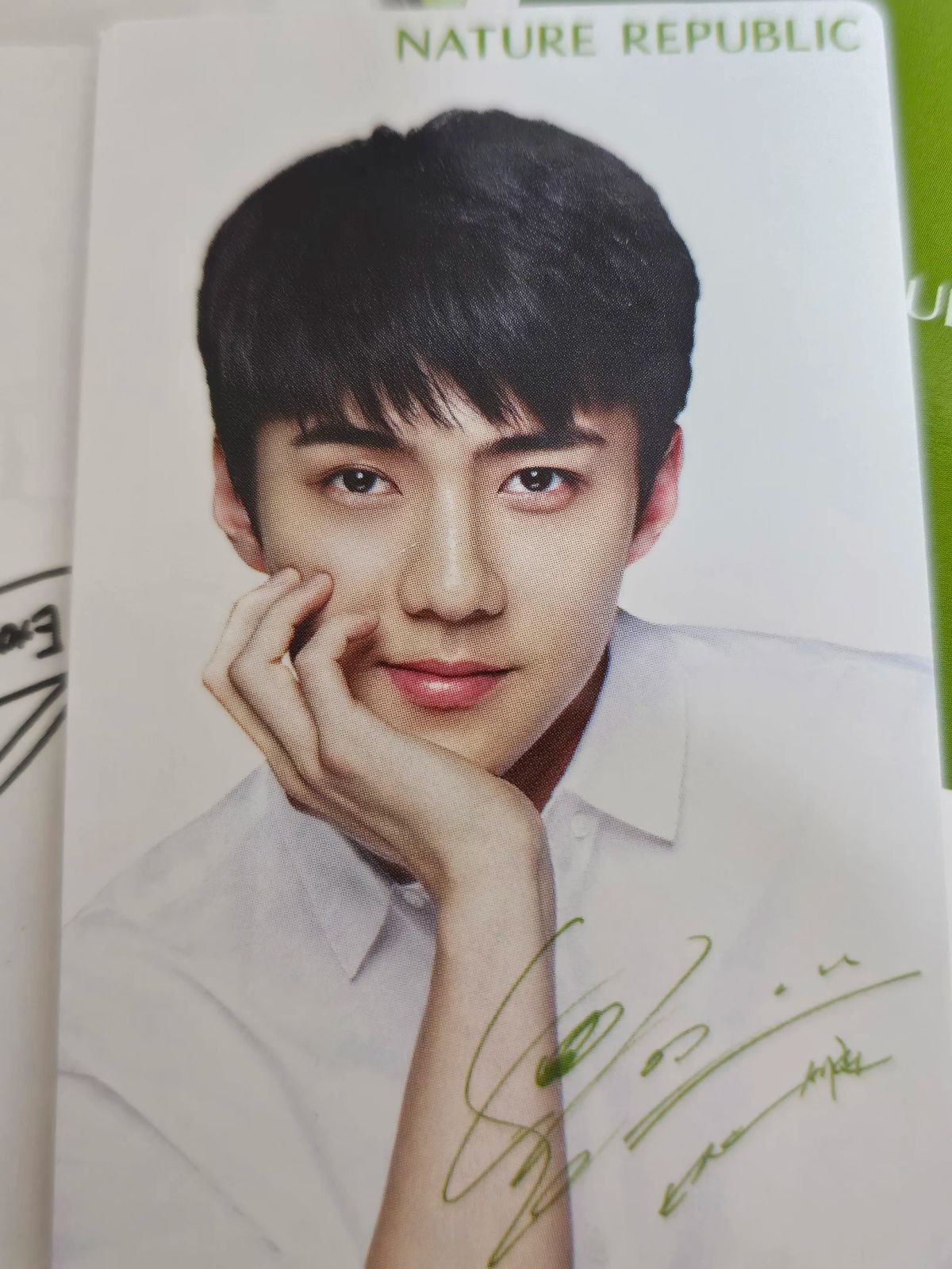 EXO NATURE REPUBLIC ネイリパ ポップアップ セフン トレカ EXO NATURE REPUBLIC ネイリパ ポップアップ セフン トレカ