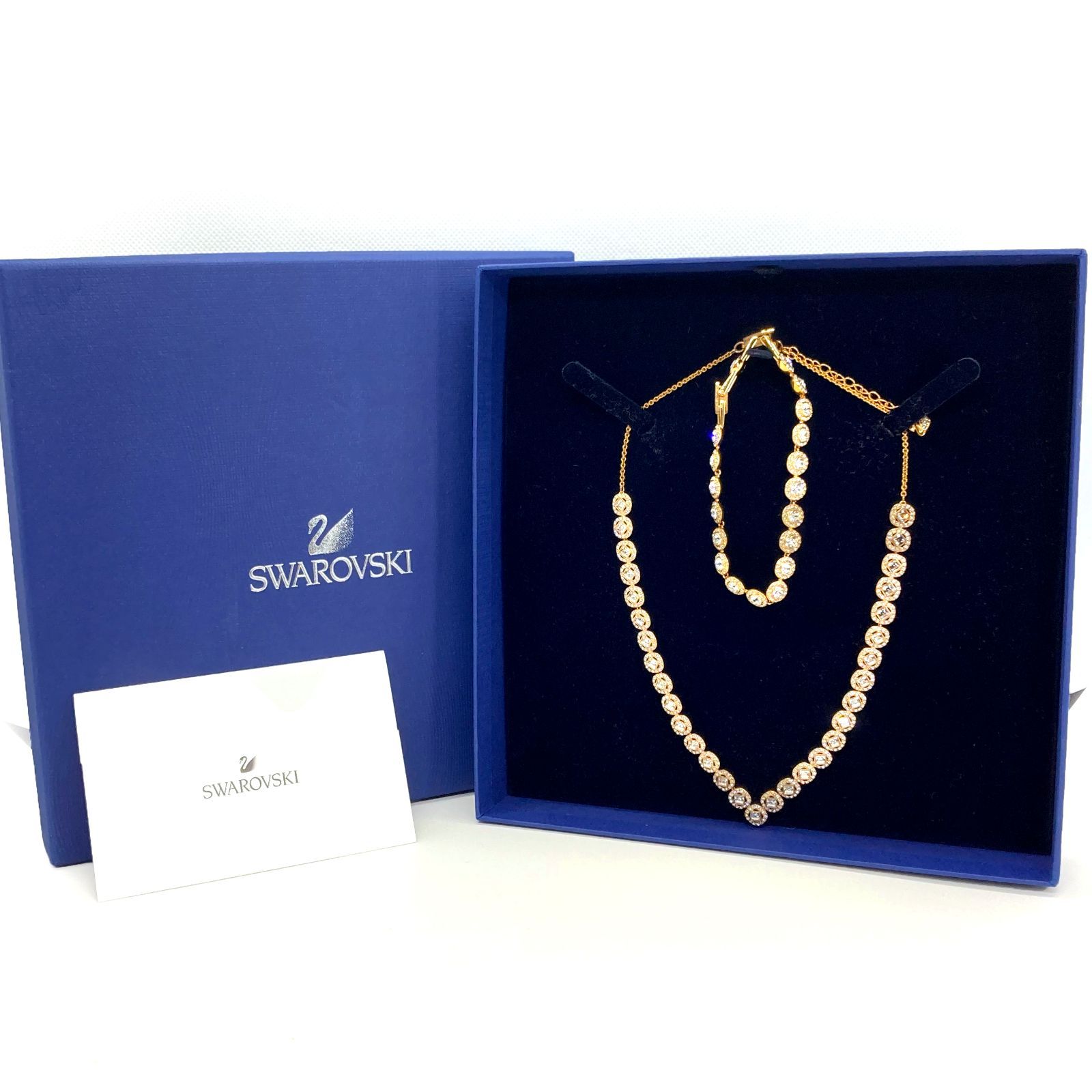 極美品】スワロフスキー/Angelic Square エンジェリック スクエア 