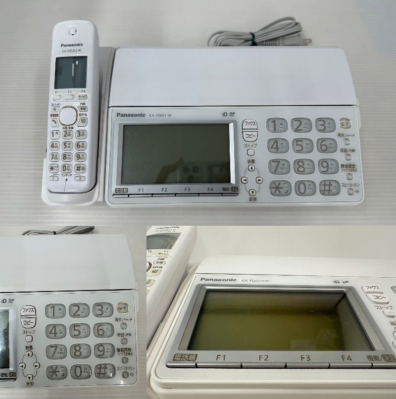 品 Panasonic ﾊﾟﾅｿﾆｯｸ FAX電話機 KX-PD 603 DL 2509161