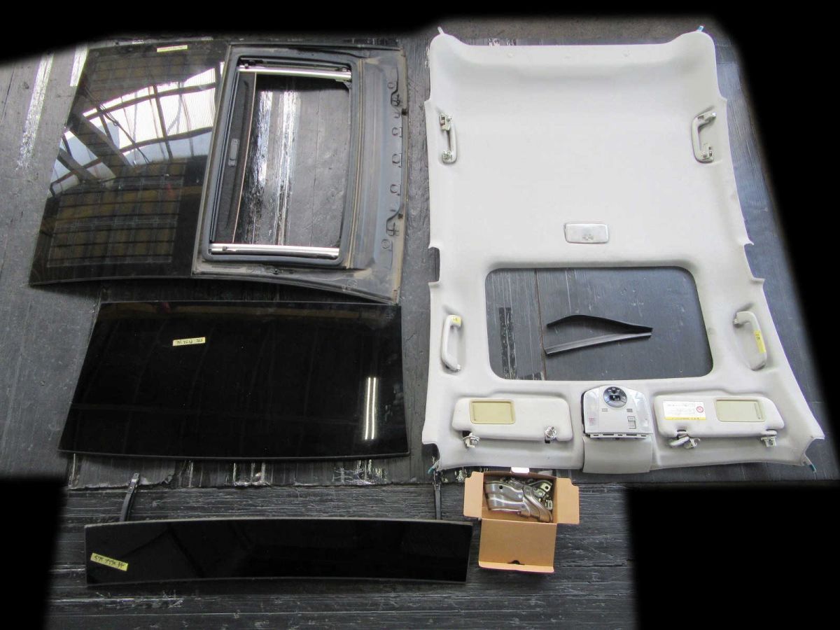 トヨタ 30 ZVW30 プリウス 前期 ソーラーベンチレーションシステム 純正 サンルーフ ムーンルーフ ソーラーパネル