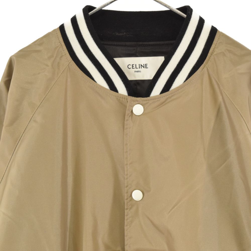 CELINE (セリーヌ) 22SS Teddy Jacket バックロゴナイロンテディ