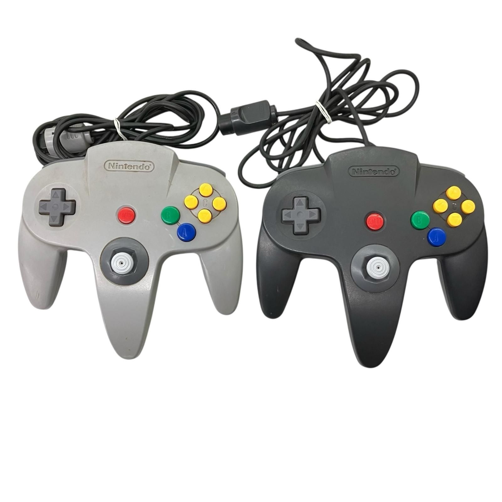 ▼【動作品】 NINTENDO 64 本体 NUS-001 セット売り コントローラー 4個 ソフト 4本 マリオ 大乱闘 まとめ 箱付き 任天堂 N64 (T-120a6) 任天堂⁄NINTENDO 64 NUS-001 ゲーム一式 動作良好 箱付き 美品