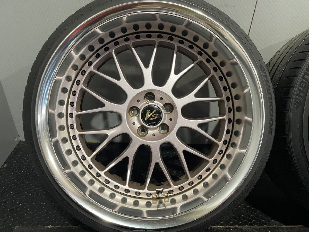 【HANKOOK 215/35ZR19 225/35ZR19】夏タイヤ【WORK VS-XX ダブルエックス 19インチ 9.5J/10J5HPCD100-9/-16】希少 深リム 86 BRZ等 MTE597