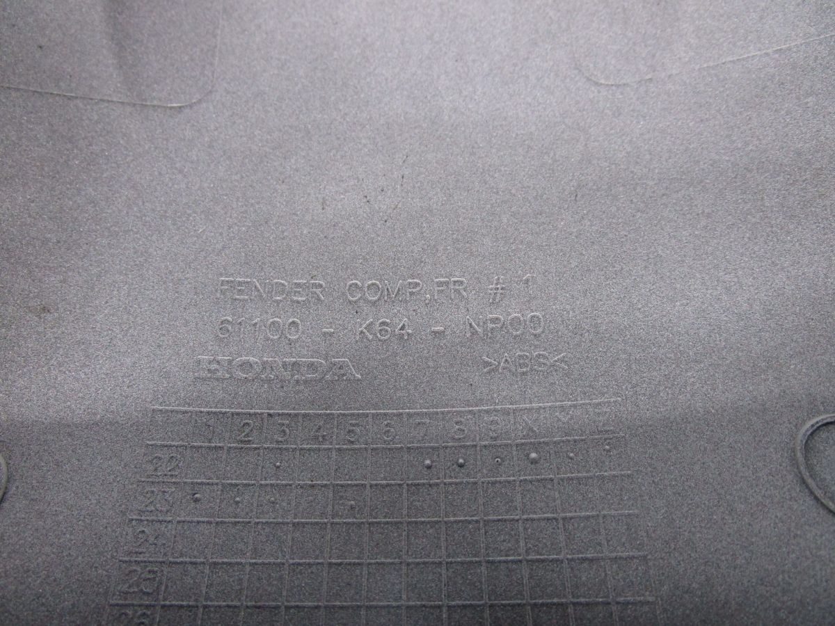 CBR250RR フロントフェンダー A6369 MC51 ホンダ MC51E 動画有 FI インジェクション BRIGHTFACE_UK