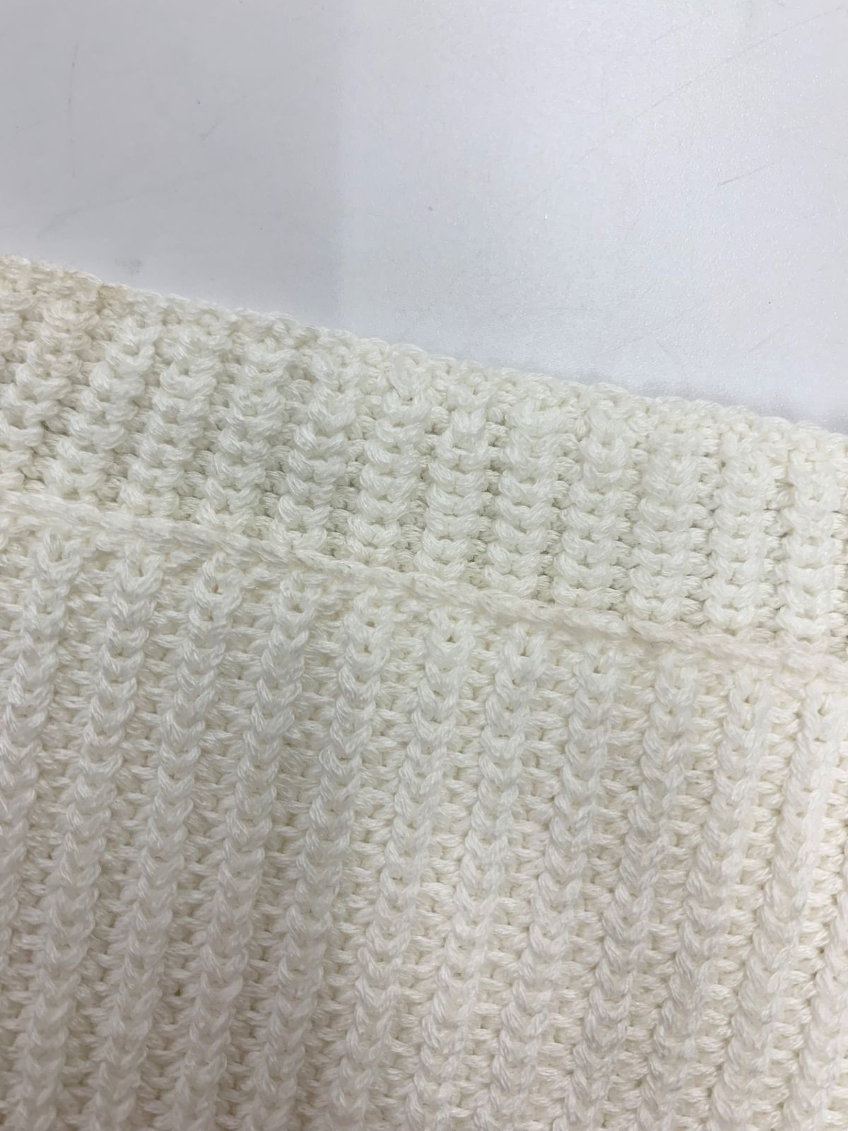 フォクシー　42649 ホワイト　ニット　Agnes Sweater フォクシーブティック Agnes Sweater 42649 ニット F ホワイト