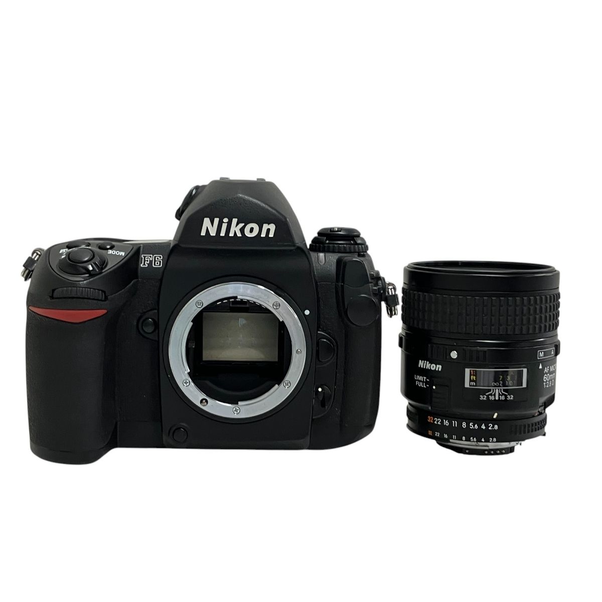 Nikon F6 AF MICRO NIKKOR 60mm F2.8 レンズセット ブラック ニコン 一眼レフ フィルムカメラ 35mm T9906578