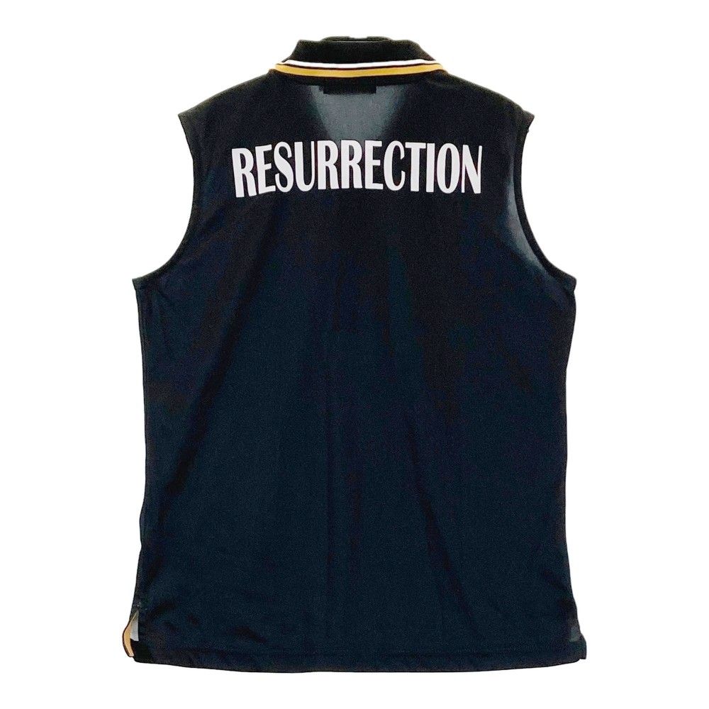 サイズ：L RESURRECTION レザレクション ノースリーブポロシャツ 