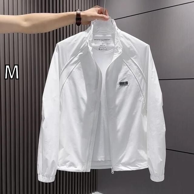 M 秋冬 コーデ メンズ 服 シンプル ファッション オシャレ 大人 かっこいい 大きいサイズ ストリート 紳士服 コート 薄手 日焼け防止 スタンド ジャケット アウター