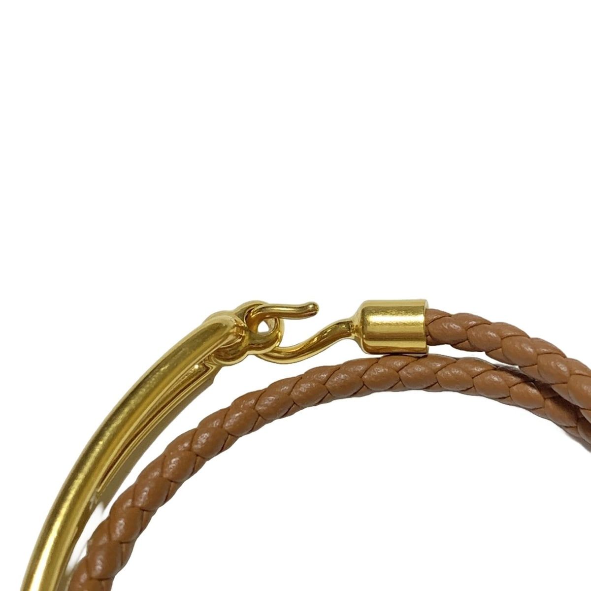 【リッチなヌーディーブラウン】HERMES ルリ ブレスレット レザーブレスレット 《ルリ》 ドゥブルトゥール | Hermès