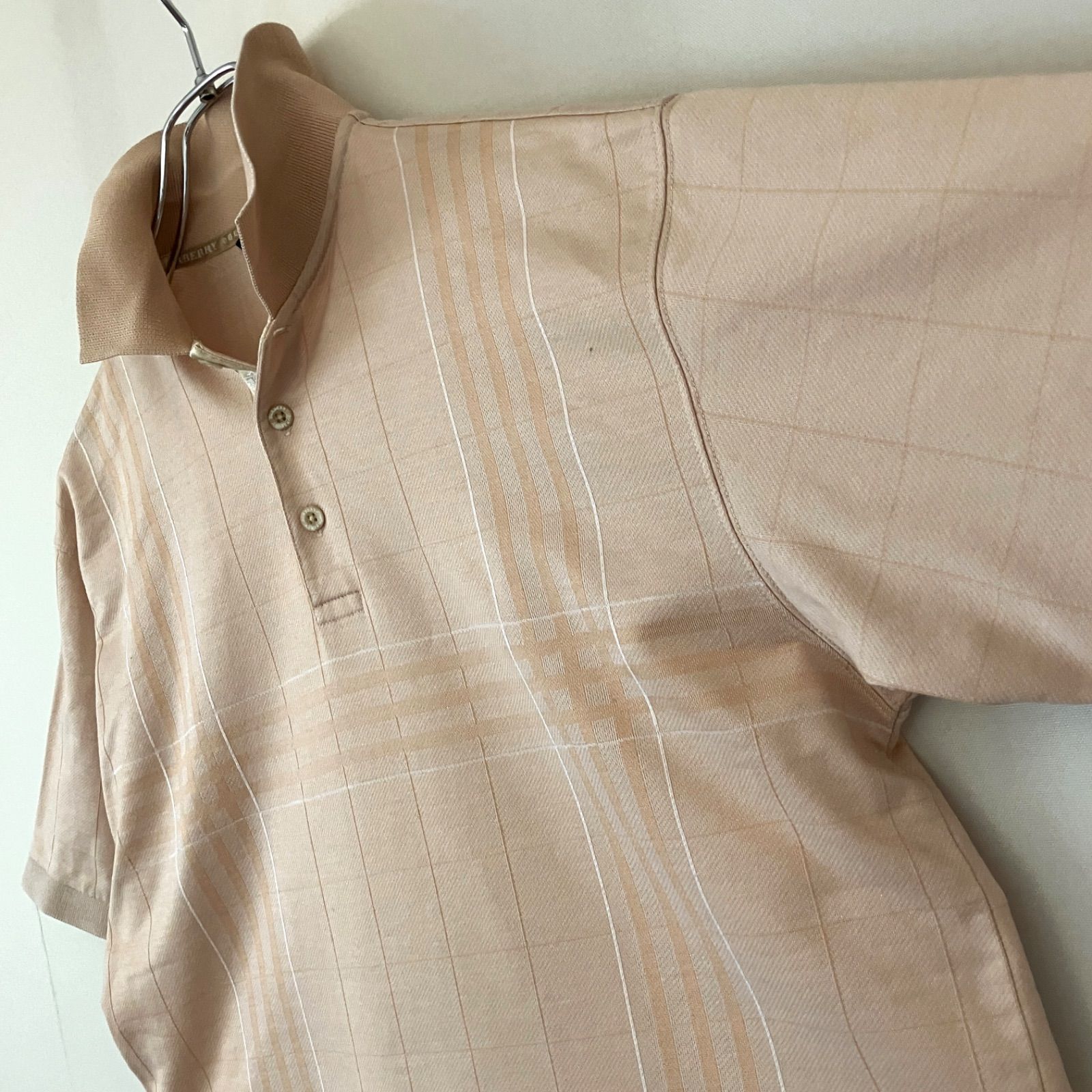 バーバリーゴルフ☆ノバチェック柄ポロシャツ☆BURBERRY GOLF バーバリーゴルフ☆ノバチェック柄ポロシャツ☆BURBERRY GOLF