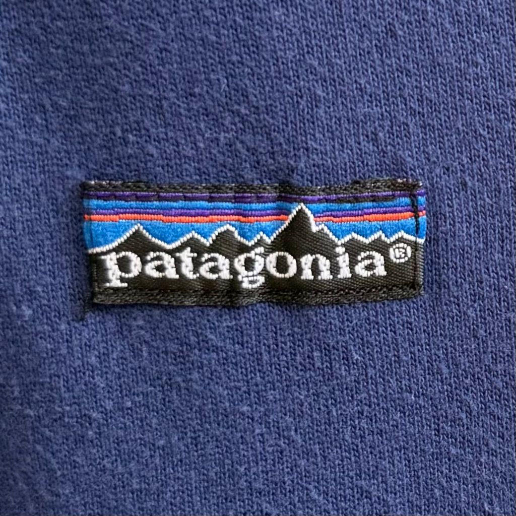 Patagonia ネイビー スウェット Lサイズ Patagonia パタゴニア プルオーバー ハーフボタン スナップ