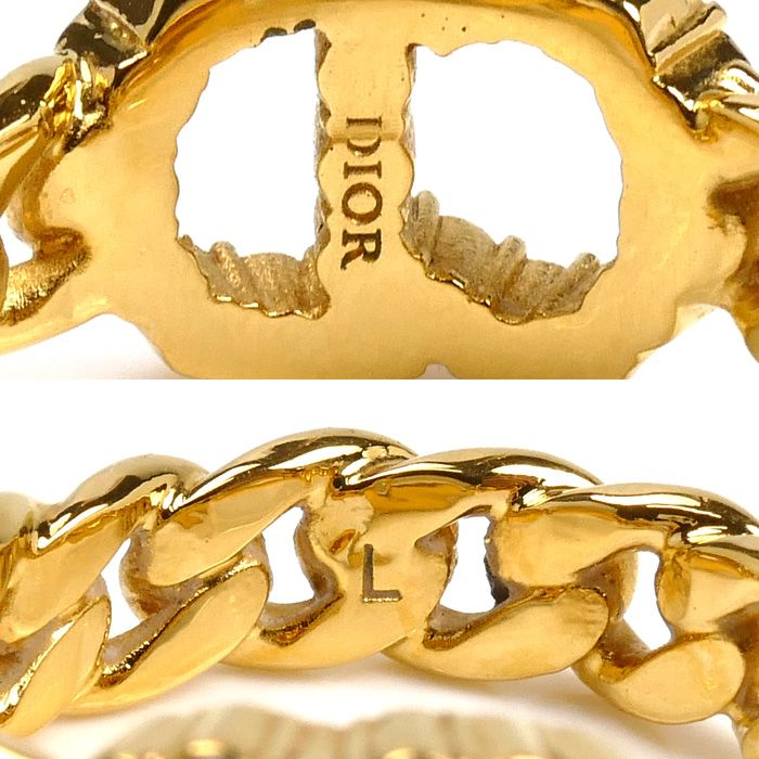 Dior ディオール GP ラインストーン クレール ディー リュヌ リング 指輪 14号 レディース SIROKUMA-CORPORATION_COM