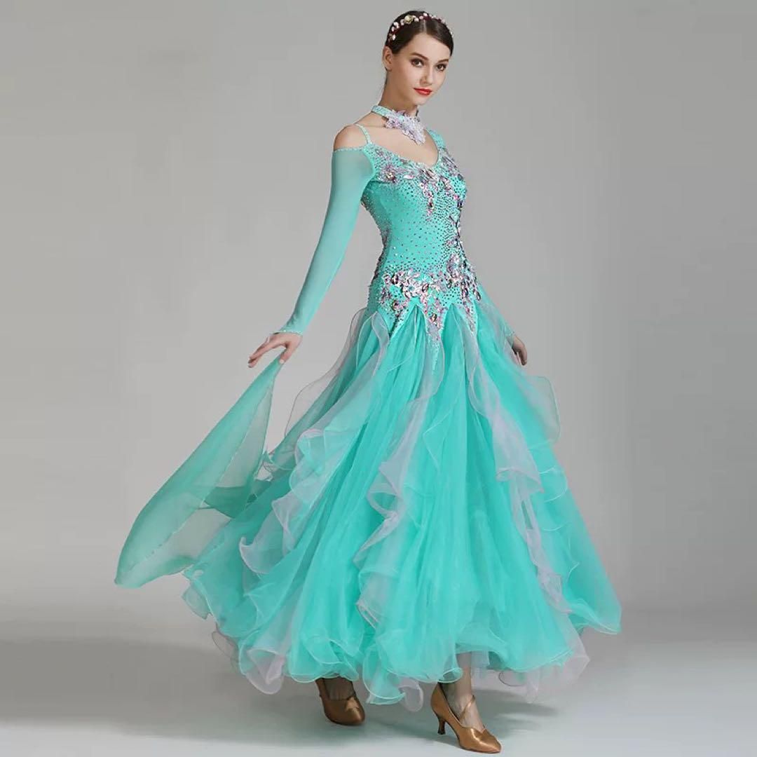 最大90％オフ送料無料。 ♥ スタンダードドレス ダンスパーティや 発表会 競技会 デモにも