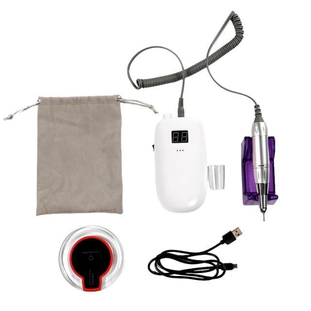 携帯用ネイルマシーン ワイヤレス充電タイプ（送料無料）電動ネイル